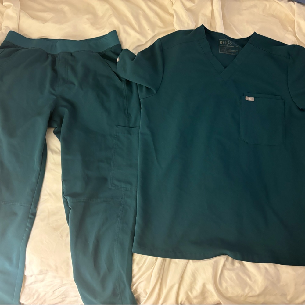 FIGS set, size small / medium Teal, Technical Collection